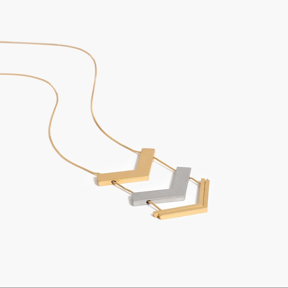Madewell Floating Arrow Necklace